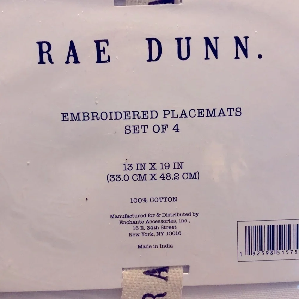 Rae Dunn here nwt